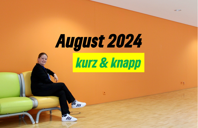 kurz & knapp: Mein Augustrückblick 2024