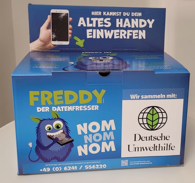 "Handy für die Umwelt" Gib dein altes Handy bei mir im Büro in Schwandorf ab!